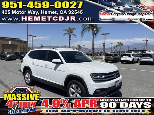 2018 Volkswagen Atlas 3.6L SE
