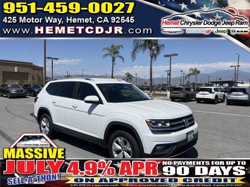 2018 Volkswagen Atlas 3.6L SE