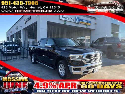 Diamond Black 2021 RAM 1500 Laramie