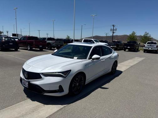 Platinum White Pearl 2024 Acura Integra A-Spec Technology