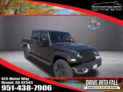 Granite Crystal Clearcoat Metallic 2023 Jeep Gladiator Sport