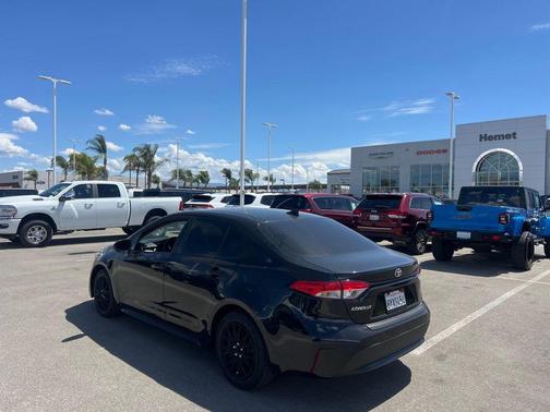 Black Sand Pearl 2022 Toyota Corolla LE