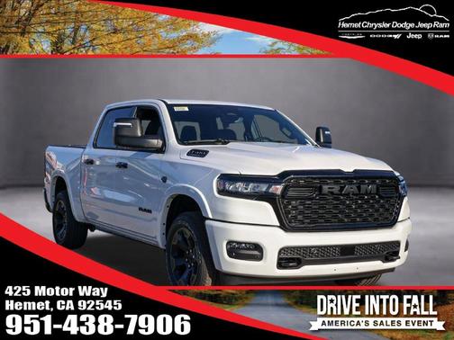 Bright White Clearcoat 2027 RAM 1500 Big Horn