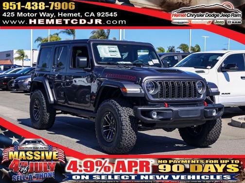 Granite Crystal Clearcoat Metallic 2026 Jeep Wrangler Rubicon