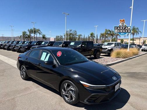 Black 2025 Hyundai ELANTRA SEL Sport