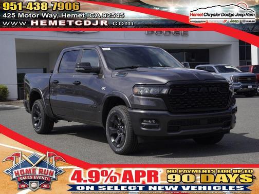 Granite Crystal Clearcoat Metallic 2026 RAM 1500 Big Horn/Lone Star