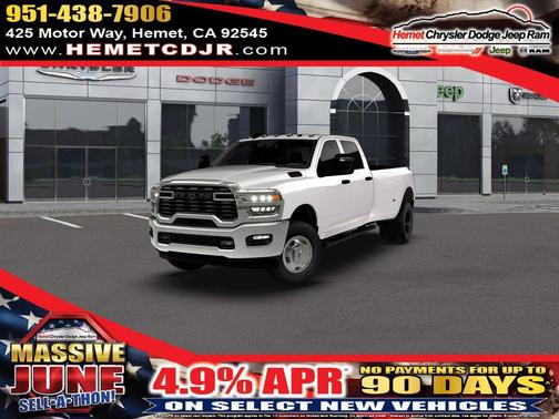 Bright White Clearcoat 2026 RAM 3500 Tradesman