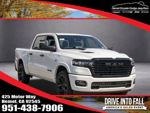 Bright White Clearcoat 2026 RAM 1500 Laramie