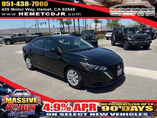 Super Black 2024 Nissan Sentra S