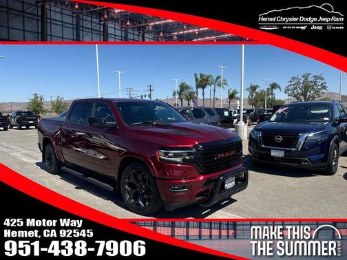 Delmonico Red Pearlcoat 2023 RAM 1500 Limited