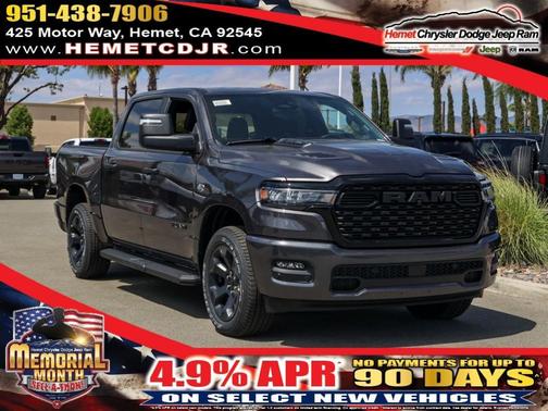 Granite Crystal Clearcoat Metallic 2026 RAM 1500 Tradesman