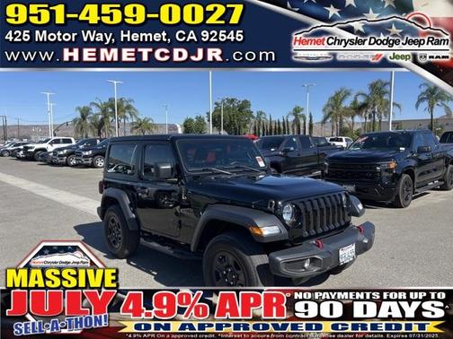 2022 Jeep Wrangler Sport
