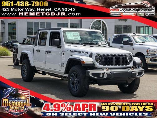 Bright White Clearcoat 2026 Jeep Gladiator 85th Anniversary Edition