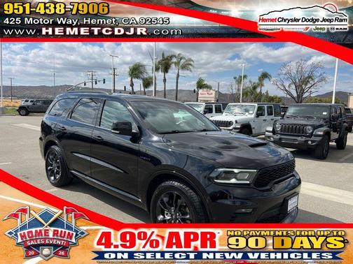 DB Black Crystal Clearcoat 2023 Dodge Durango R/T