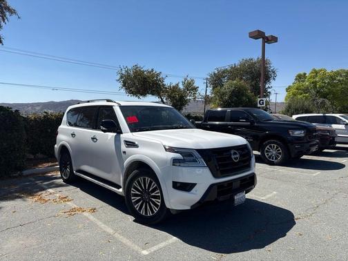 Aspen White 2022 Nissan Armada SL