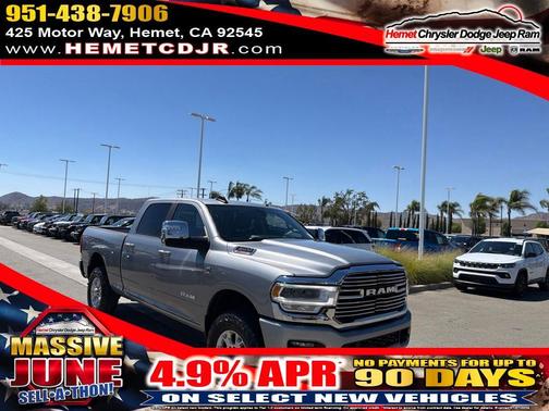 Billet Silver Metallic Clearcoat 2024 RAM 2500 Laramie