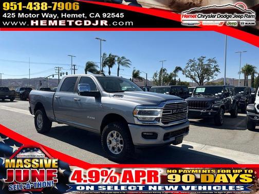 Billet Silver Metallic Clearcoat 2024 RAM 2500 Laramie