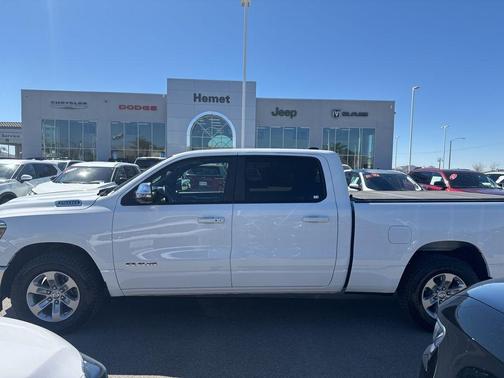Bright White Clearcoat 2023 RAM 1500 Laramie