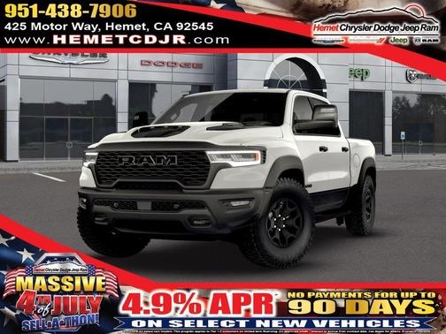 Bright White Clearcoat 2026 RAM 1500 RHO
