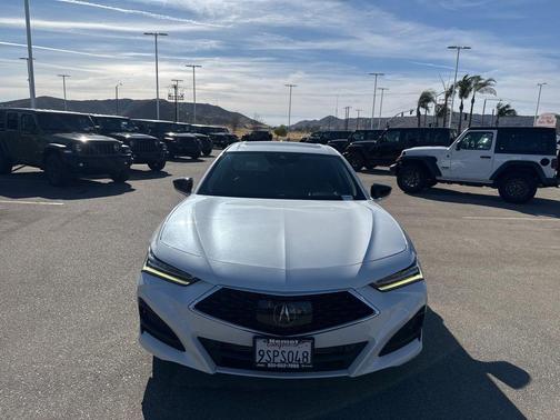 Silver 2022 Acura TLX Technology