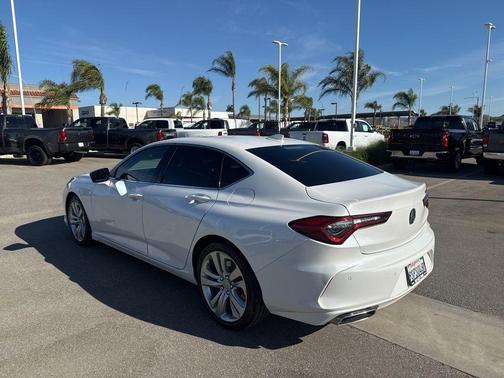 Silver 2022 Acura TLX Technology