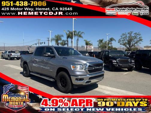 Billet Silver Metallic Clearcoat 2021 RAM 1500 Big Horn