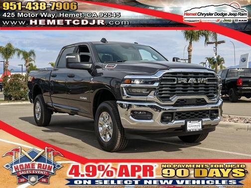 Granite Crystal Clearcoat Metallic 2026 RAM 2500 Big Horn
