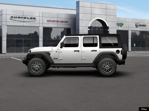 Bright White Clearcoat 2026 Jeep Wrangler Sport