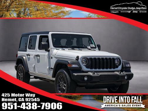 Bright White Clearcoat 2026 Jeep Wrangler Sport