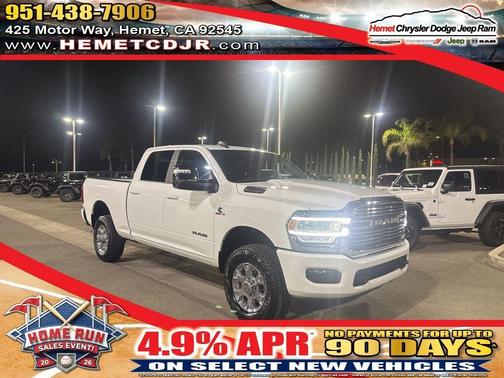 Pearl White 2024 RAM 2500 Laramie