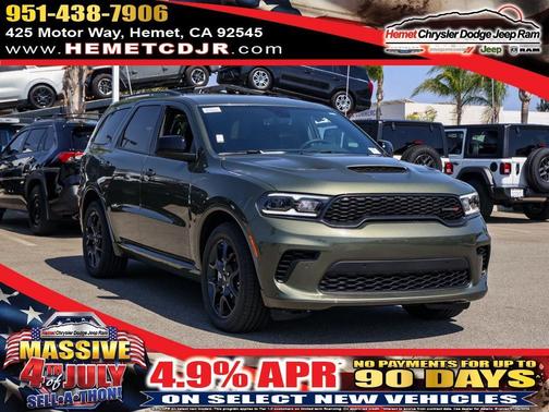 Green 2026 Dodge Durango GT HEMI V8