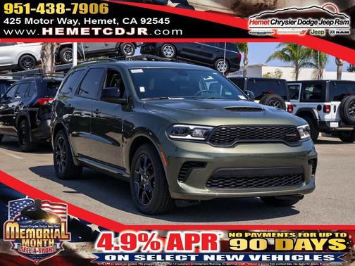 Green 2026 Dodge Durango GT HEMI V8