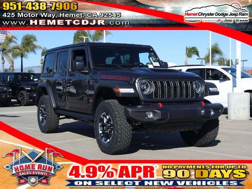 Granite Crystal Clearcoat Metallic 2026 Jeep Wrangler Rubicon