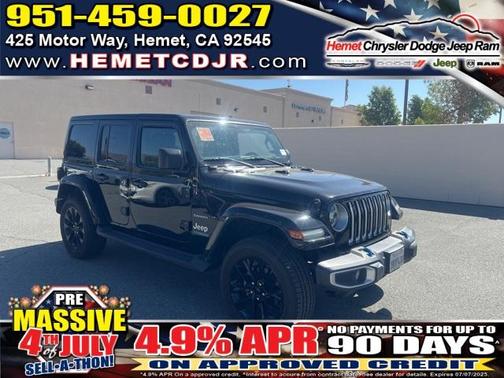 2022 Jeep Wrangler Unlimited 4xe Sahara