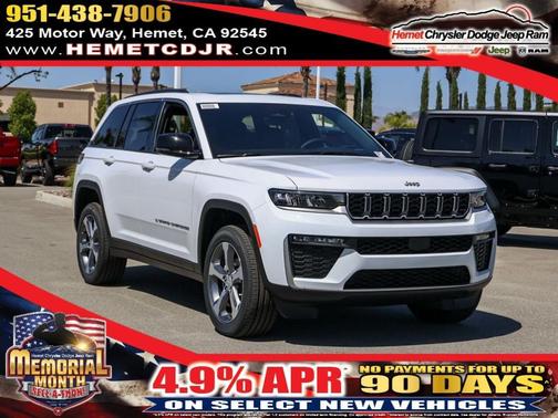 Bright White Clearcoat 2026 Jeep Grand Cherokee Limited