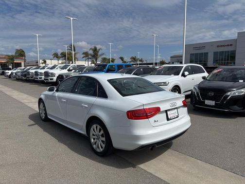 Glacier White 2015 Audi A4 2.0T Premium