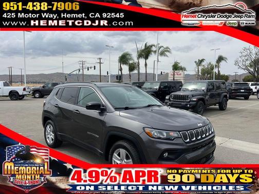 Granite Crystal Clearcoat Metallic 2022 Jeep Compass Latitude
