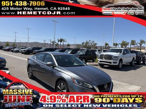 Gun Metallic 2022 Nissan Altima 2.5 SV