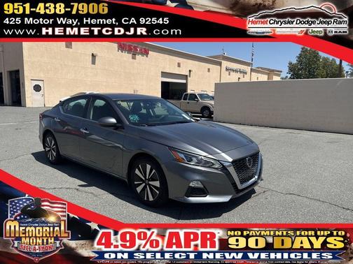 Gun Metallic 2022 Nissan Altima 2.5 SV