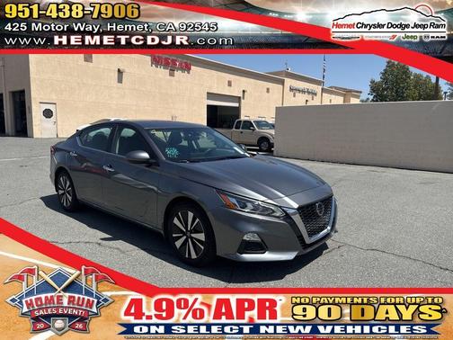 Gun Metallic 2022 Nissan Altima 2.5 SV