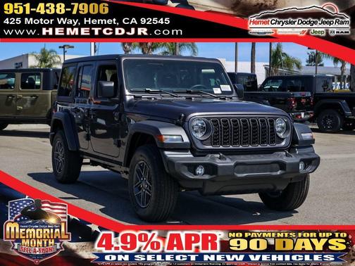 Granite Crystal Clearcoat Metallic 2026 Jeep Wrangler Sport