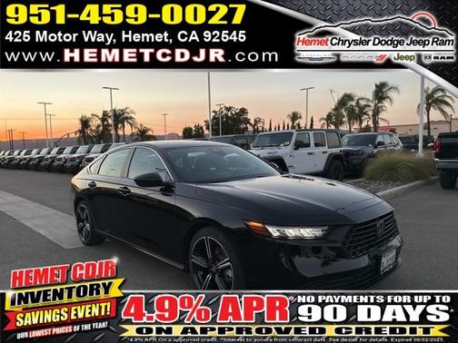 2024 Honda Accord Hybrid Sport