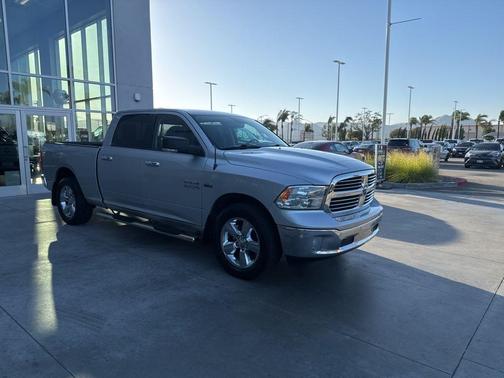 Bright Silver Clearcoat Metallic 2017 RAM 1500 Big Horn