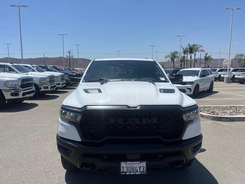 Bright White Clearcoat 2025 RAM 1500 Rebel