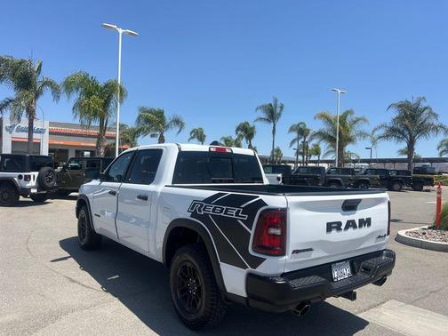 Bright White Clearcoat 2025 RAM 1500 Rebel