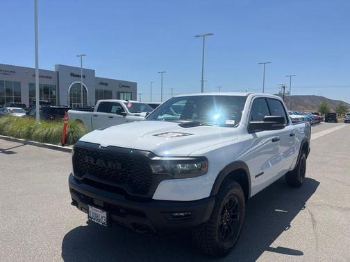 Bright White Clearcoat 2025 RAM 1500 Rebel