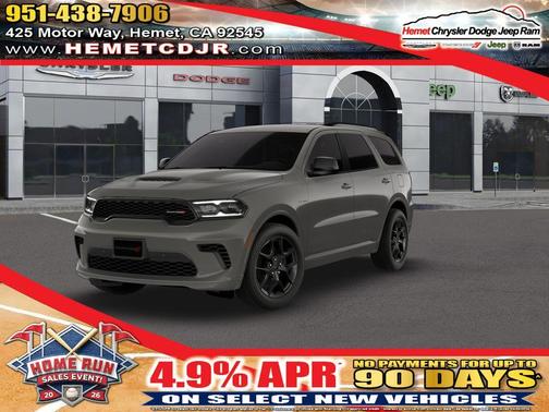Destroyer Gray Clearcoat 2026 Dodge Durango GT HEMI V8