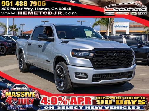 Silver Zynith 2026 RAM 1500 Big Horn/Lone Star