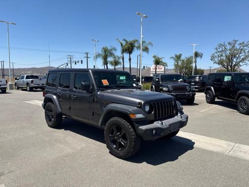 Granite Crystal Clearcoat Metallic 2021 Jeep Wrangler Unlimited Sport Altitude