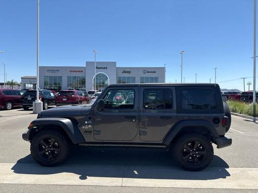 Granite Crystal Clearcoat Metallic 2021 Jeep Wrangler Unlimited Sport Altitude